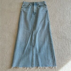 AGOLDE Denim Maxi Skirt